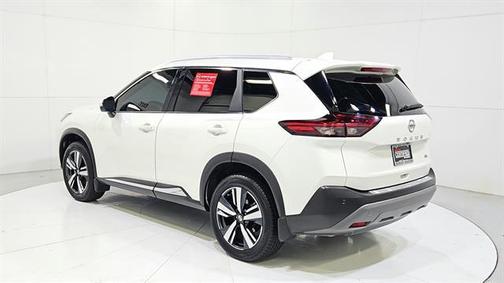 White 2021 Nissan Rogue SL