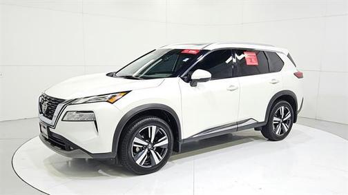 White 2021 Nissan Rogue SL