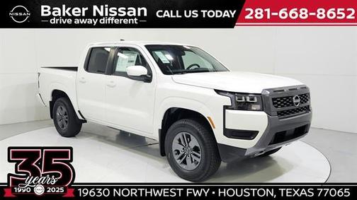 Glacier White 2026 Nissan Frontier SV