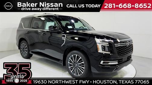 Black 2026 Nissan Armada Platinum Reserve