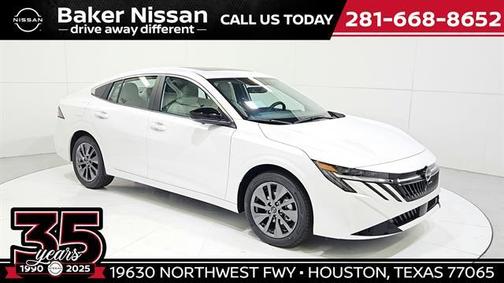 Aspen White Tricoat 2026 Nissan Sentra SL