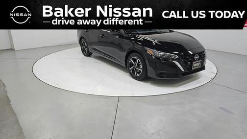 Black 2024 Nissan Sentra SV