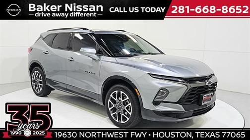 Sterling Gray Metallic 2025 Chevrolet Blazer RS