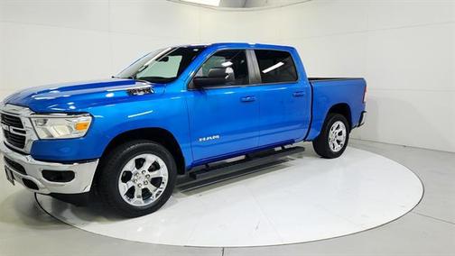 Blue 2021 RAM 1500 Big Horn