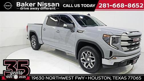 Gray 2025 GMC Sierra 1500 SLE