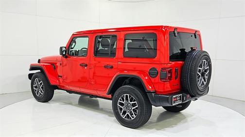 Firecracker Red 2025 Jeep Wrangler Sahara