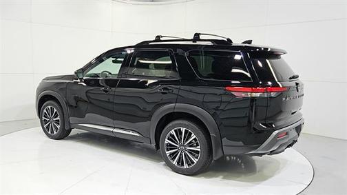 Black 2026 Nissan Pathfinder Platinum