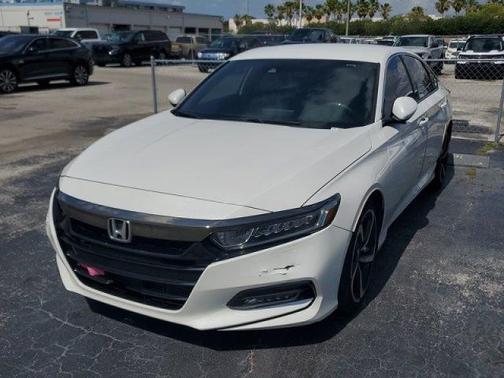Platinum White Pearl 2020 Honda Accord SPORT 1.5T