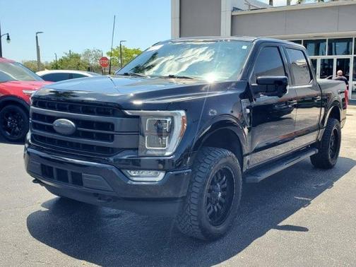 AGATE BLACK METALLIC 2021 Ford F-150 LARIAT