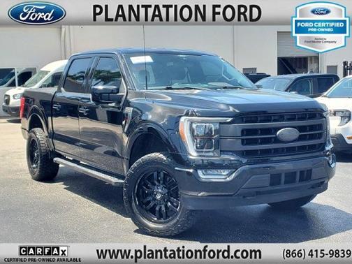 AGATE BLACK METALLIC 2021 Ford F-150 LARIAT