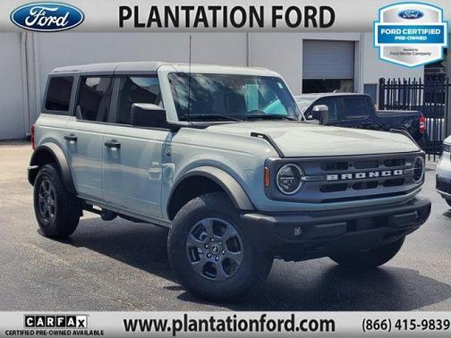 CACTUS GRAY 2024 Ford Bronco BIG BEND