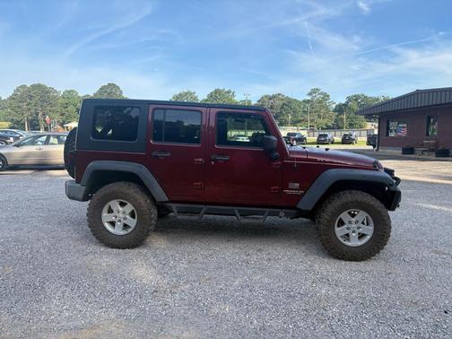 RED 2007 Jeep Wrangler Unlimited X
