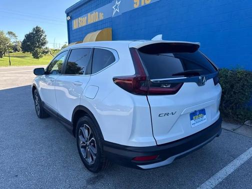 WHITE 2021 Honda CR-V AWD EX