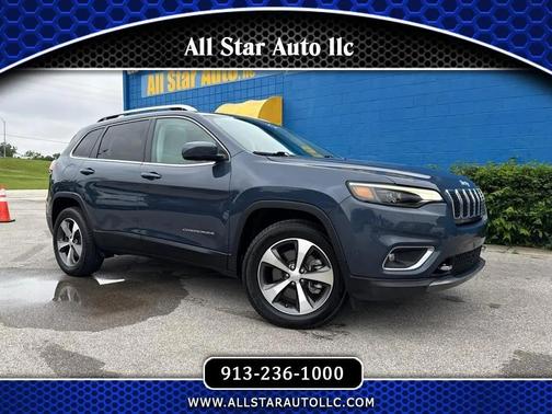 BLUE 2021 Jeep Cherokee Limited