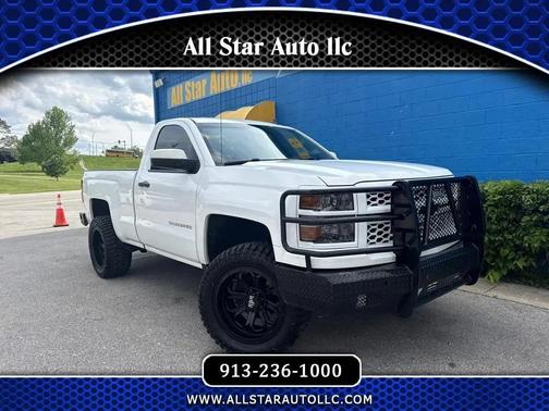 WHITE 2014 Chevrolet Silverado 1500 1LT