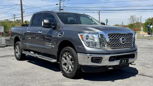 Gray 2018 Nissan Titan XD SV
