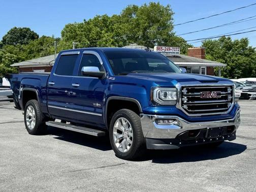 Blue 2018 GMC Sierra 1500 SLT