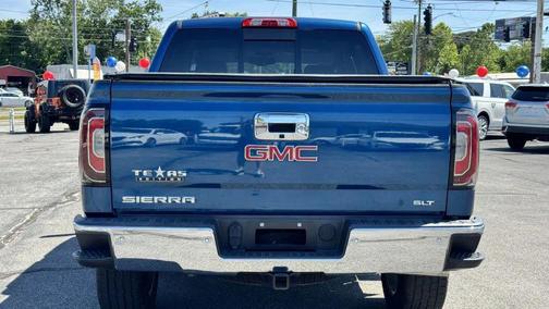 Blue 2018 GMC Sierra 1500 SLT