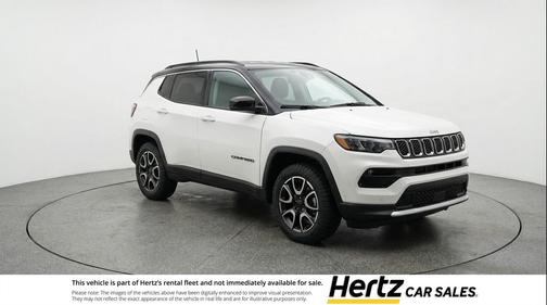Bright White Clearcoat 2025 Jeep Compass Trailhawk