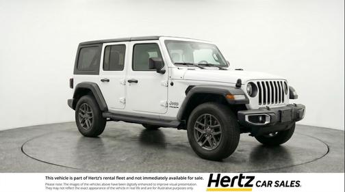 Bright White Clearcoat 2025 Jeep Wrangler Sport S