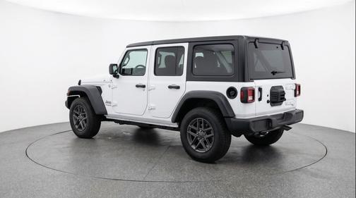 Bright White Clearcoat 2025 Jeep Wrangler Sport S