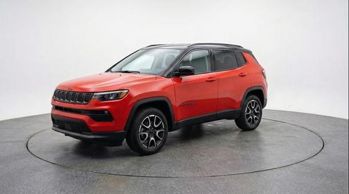 Red Hot Pearlcoat 2025 Jeep Compass Trailhawk