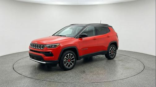 Red Hot Pearlcoat 2025 Jeep Compass Trailhawk