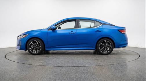 Electric Blue Metallic 2025 Nissan Sentra SV