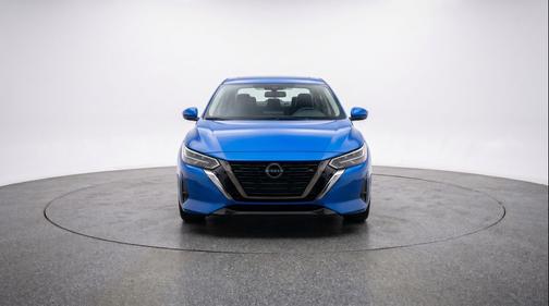 Electric Blue Metallic 2025 Nissan Sentra SV