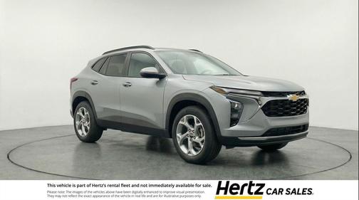 Sterling Gray Metallic 2025 Chevrolet Trax LT
