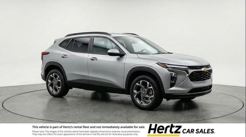 Sterling Gray Metallic 2025 Chevrolet Trax LT