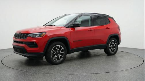 Red Hot Pearlcoat 2025 Jeep Compass Trailhawk
