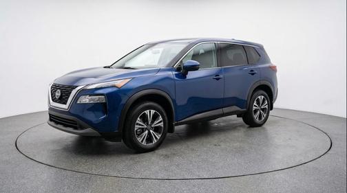 Deep Ocean Blue Pearl 2025 Nissan Rogue SV