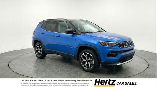Hydro Blue Pearlcoat 2025 Jeep Compass Limited