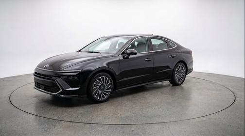 Carbon Blue 2025 Hyundai SONATA Hybrid SE