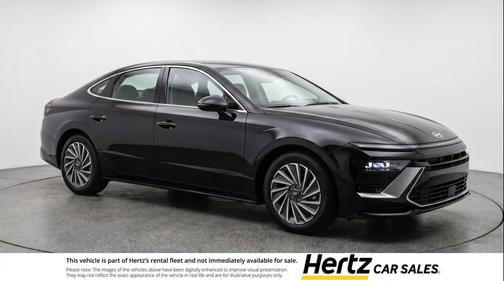 Carbon Blue 2025 Hyundai SONATA Hybrid SE
