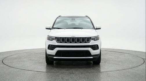 Bright White Clearcoat 2025 Jeep Compass Limited