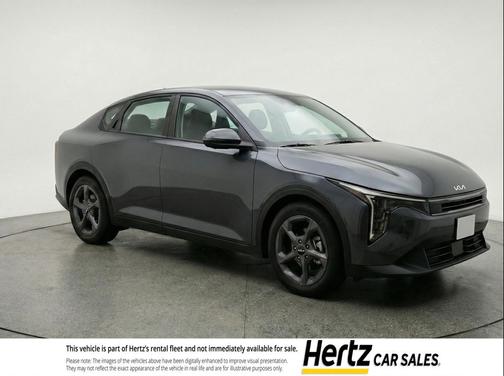 Interstellar Gray 2025 Kia K4 LXS