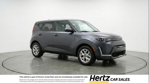 Gravity Gray 2025 Kia Soul LX