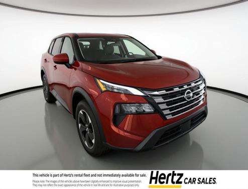 Scarlet Ember Tintcoat 2025 Nissan Rogue SV