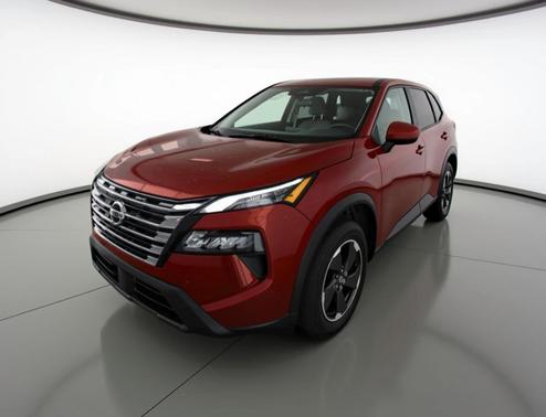 Scarlet Ember Tintcoat 2025 Nissan Rogue SV