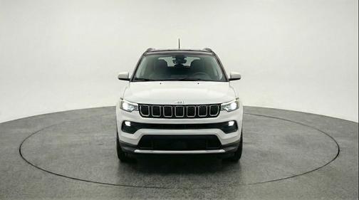 Bright White Clearcoat 2025 Jeep Compass Limited
