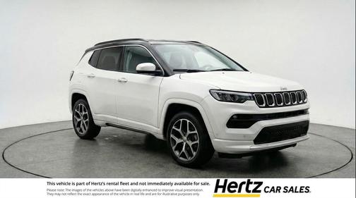 Bright White Clearcoat 2025 Jeep Compass Limited
