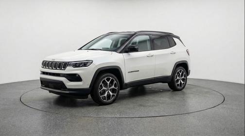 White 2025 Jeep Compass Limited