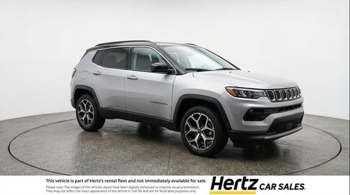 Silver Zynith Metallic Clearcoat 2025 Jeep Compass Limited