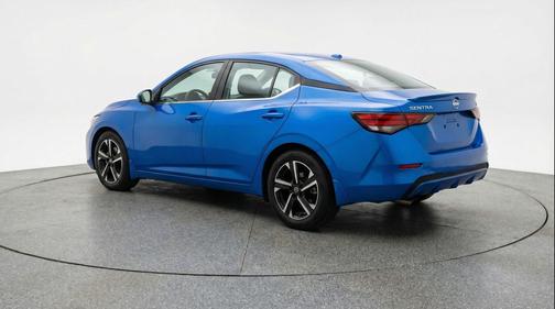 Electric Blue Metallic 2025 Nissan Sentra SV