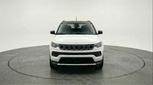 Bright White Clearcoat 2025 Jeep Compass Limited