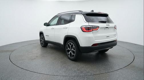 Bright White Clearcoat 2025 Jeep Compass Limited