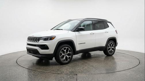 Bright White Clearcoat 2025 Jeep Compass Limited