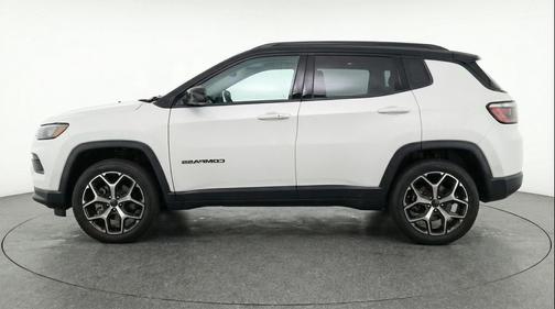 Bright White Clearcoat 2025 Jeep Compass Limited